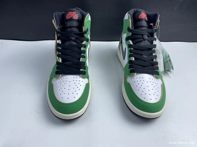 Green Retro 1 Lucky Jordan High DB4612-300 Air 0616